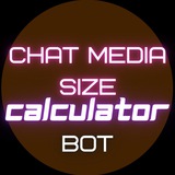 Chat Media Size Calculator