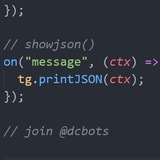 Show JSON Bot